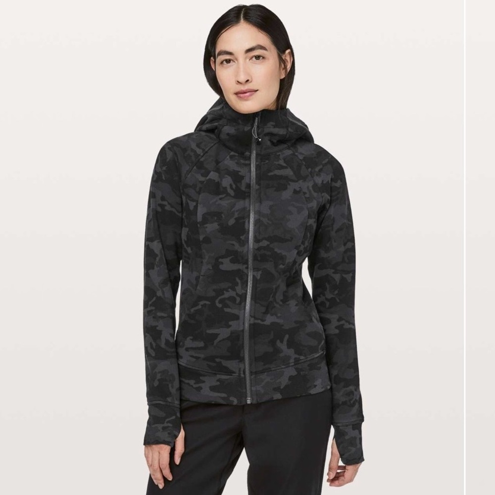 Lululemon Scuba Hoodie Light Cotton Fleece
Incognito Camo Multi Grey Black 2